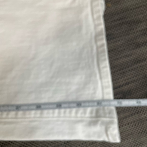 MOTHER The Weekender Totally Innocent White Flare Jeans Women Size 31 - Picture 10 of 12